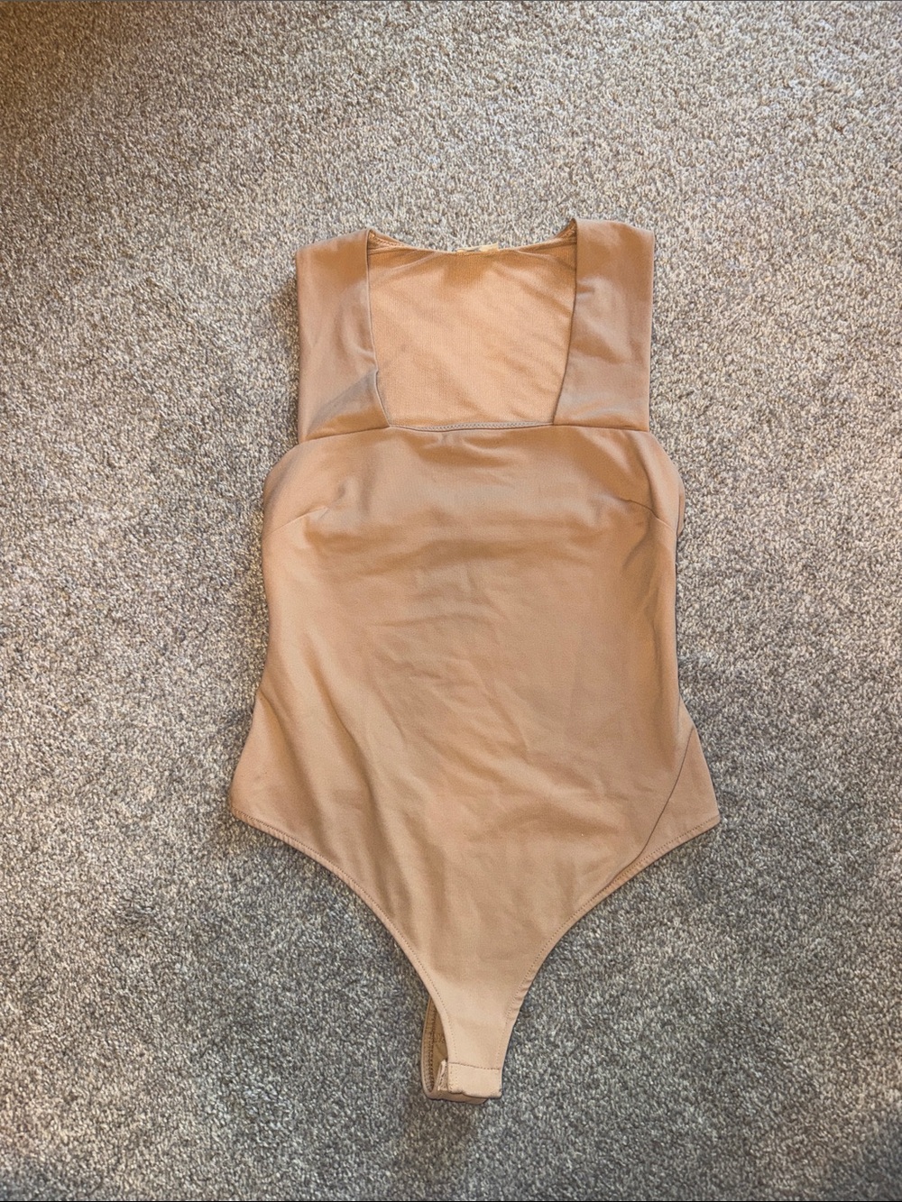 Women’s Tan One-Piece Bodysuit